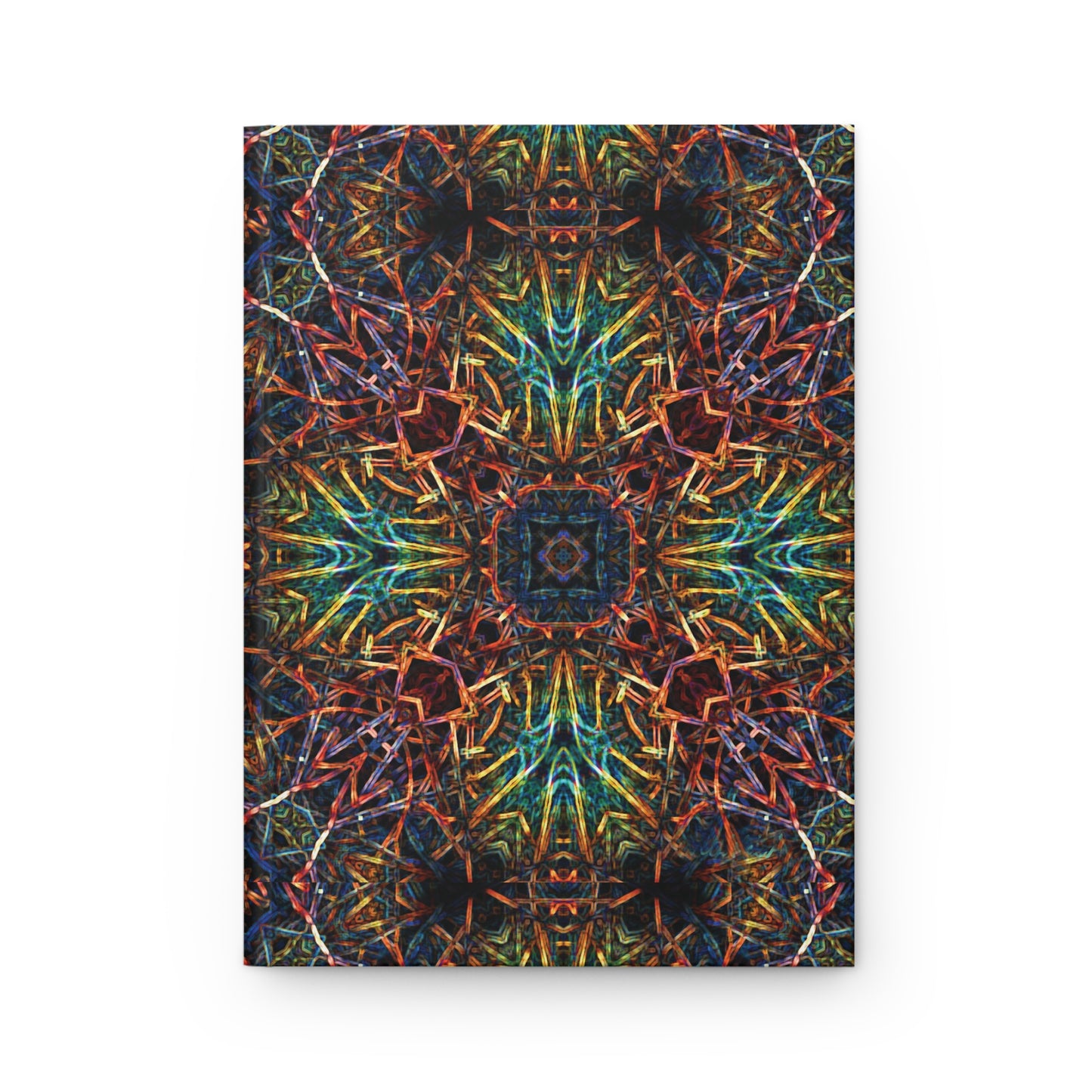 Stunning Kaleidoscope Hardcover Journal, Notebook for Writing, Diary, Gift for Artists, Spiritual Journaling, Meditation
