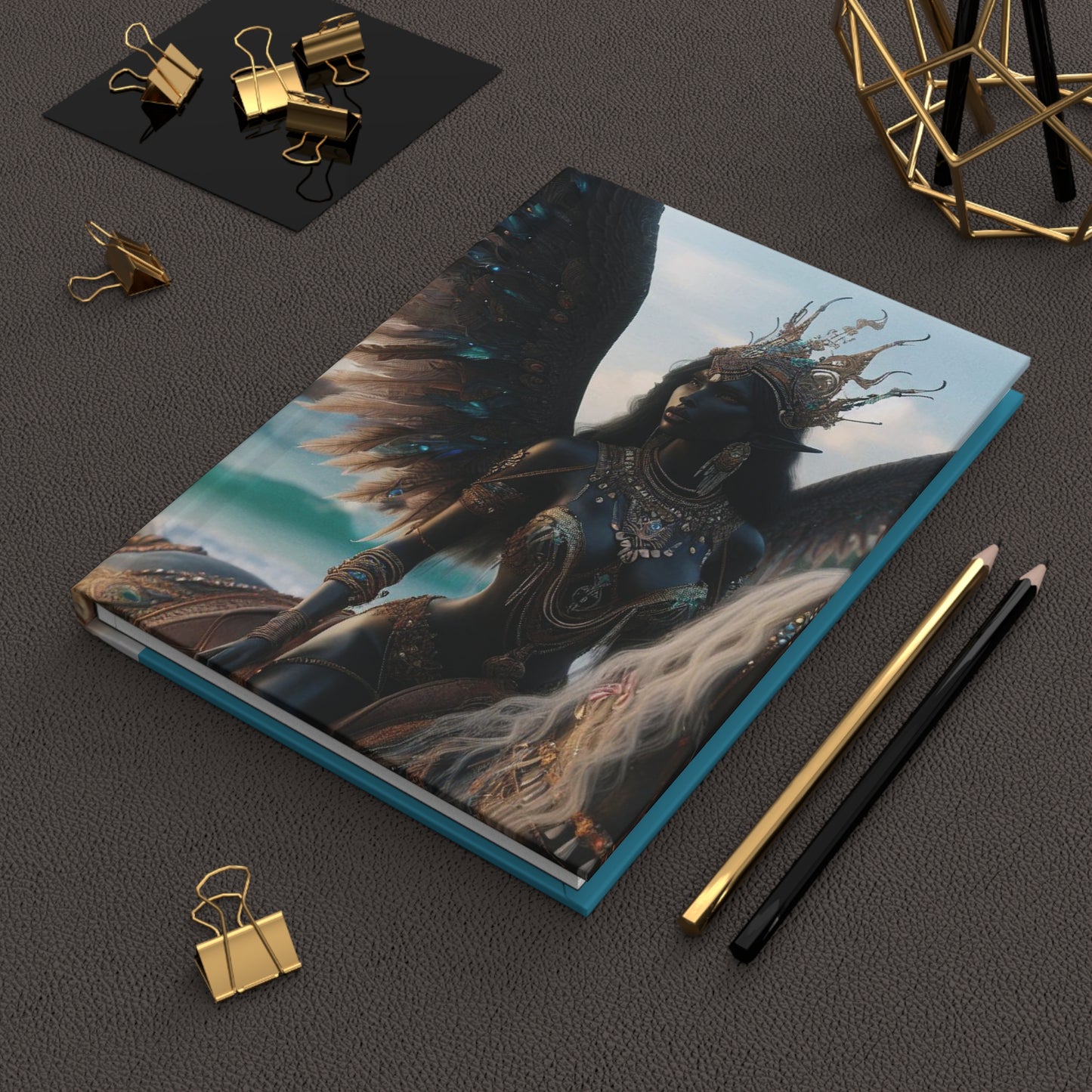 Glorius Rises from the Depths of Lemuria  Hardcover Journal Matte
