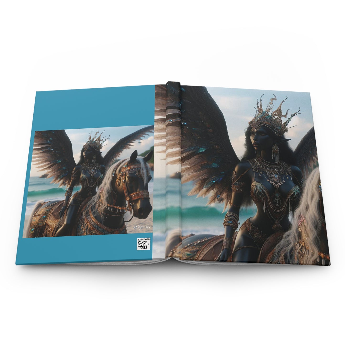 Glorius Rises from the Depths of Lemuria  Hardcover Journal Matte