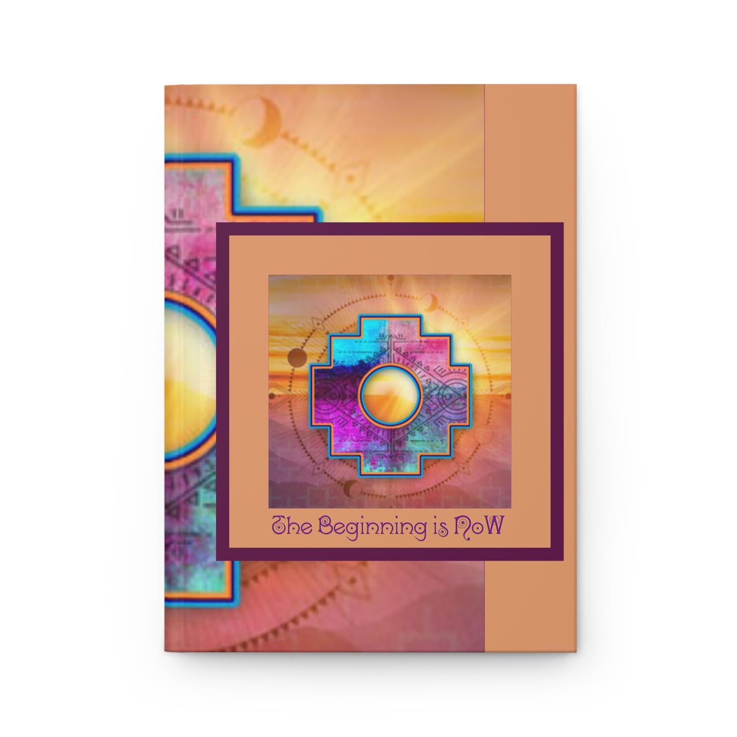 The Beginning is NoW, Vibrant Hardcover Journal for Reflection, Write Your Future  Gift, Creative Writing