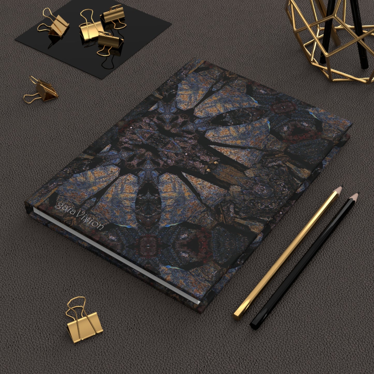 Pele's Jewels, Lava Kalapana, Hawaii, Hardcover Journal for Past Stories