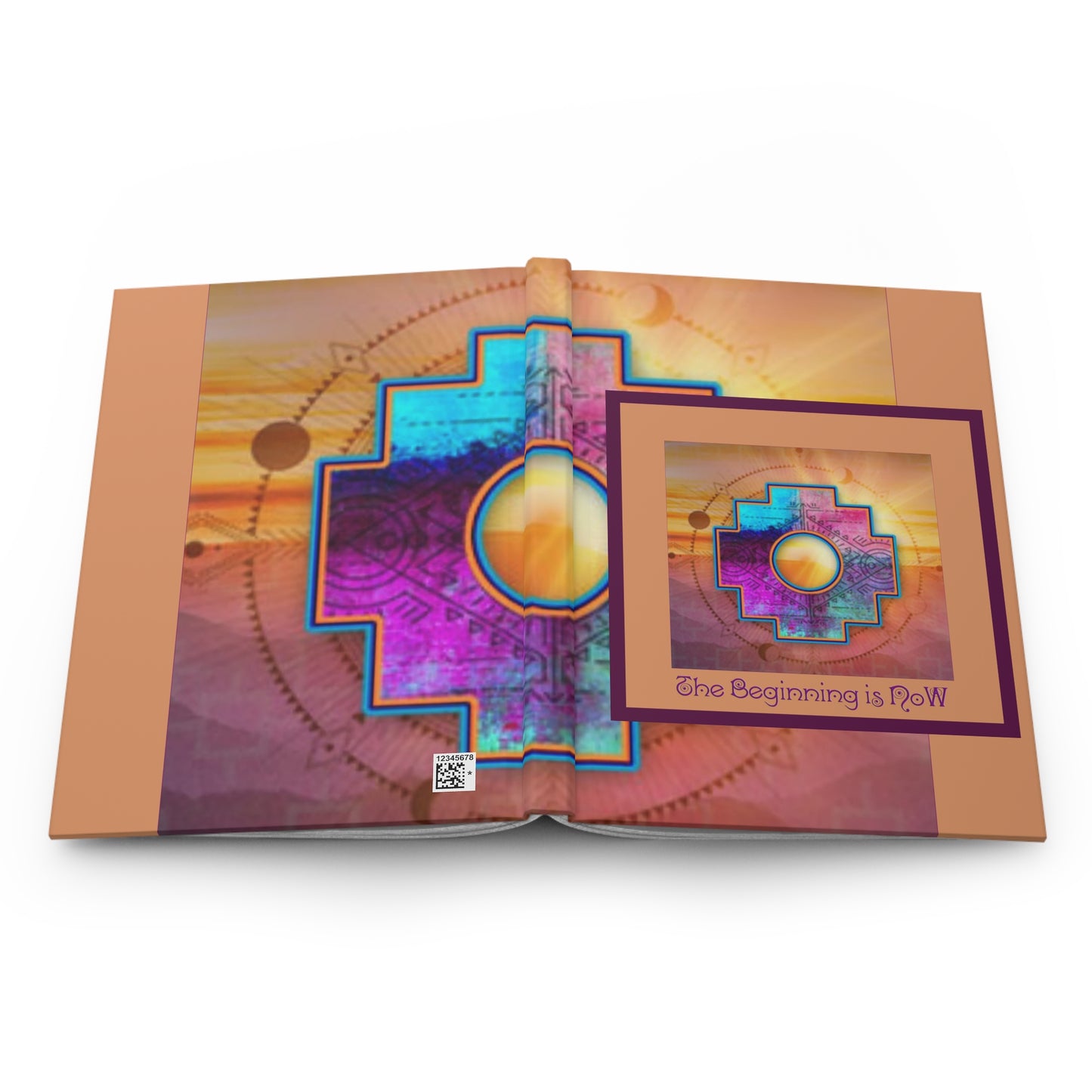 The Beginning is NoW, Vibrant Hardcover Journal for Reflection, Write Your Future  Gift, Creative Writing