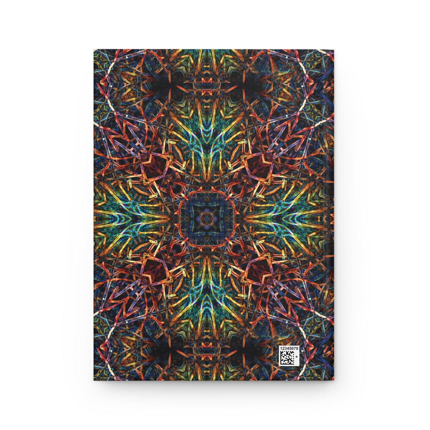 Stunning Kaleidoscope Hardcover Journal, Notebook for Writing, Diary, Gift for Artists, Spiritual Journaling, Meditation