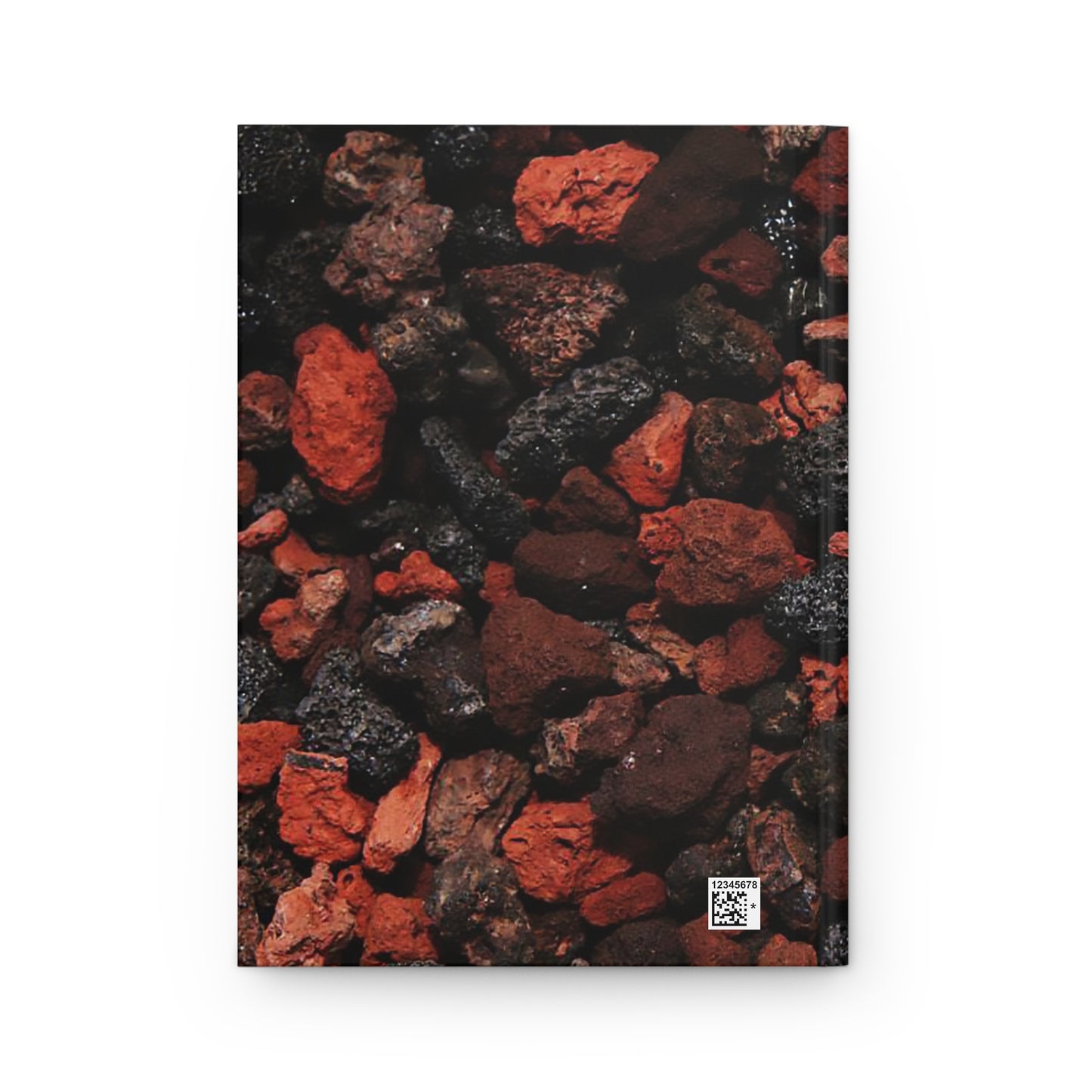 Pele Stone People, Natural Texture Hardcover Journal, Lava Rock, Hawaii