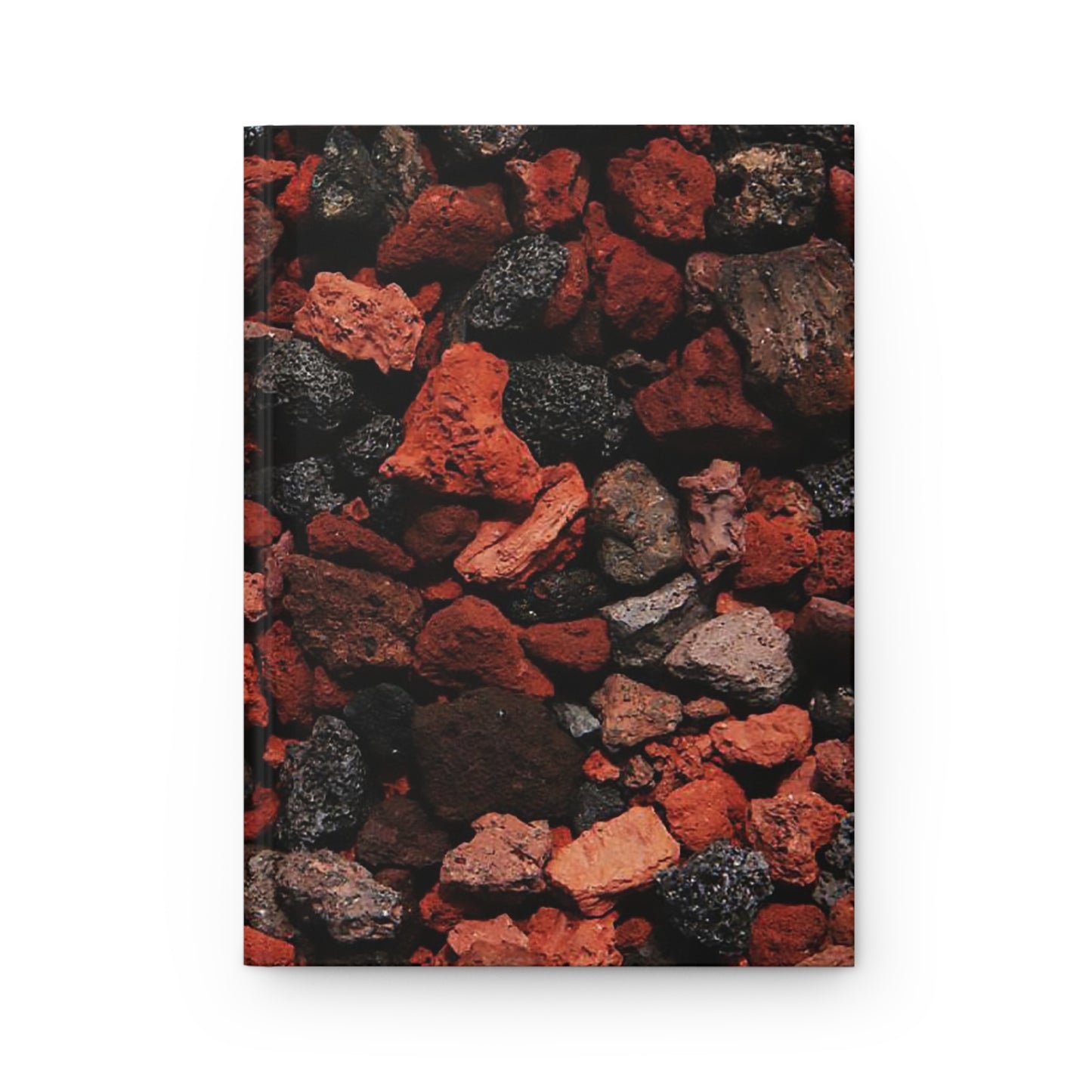 Pele Stone People, Natural Texture Hardcover Journal, Lava Rock, Hawaii